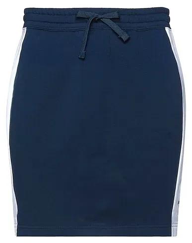 Midnight blue Sweatshirt Mini skirt