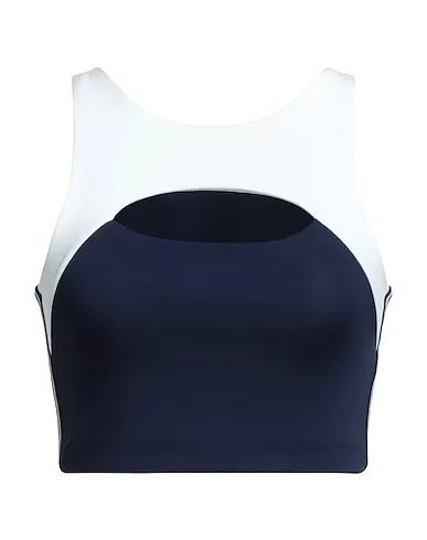 Midnight blue Synthetic fabric Crop top