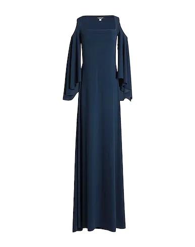 Midnight blue Synthetic fabric Long dress