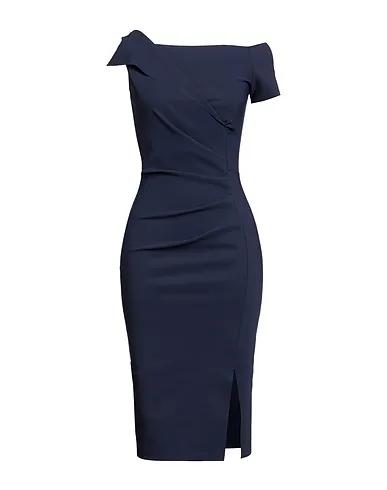 Midnight blue Synthetic fabric Midi dress