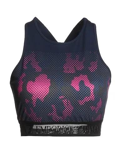 Midnight blue Synthetic fabric Top