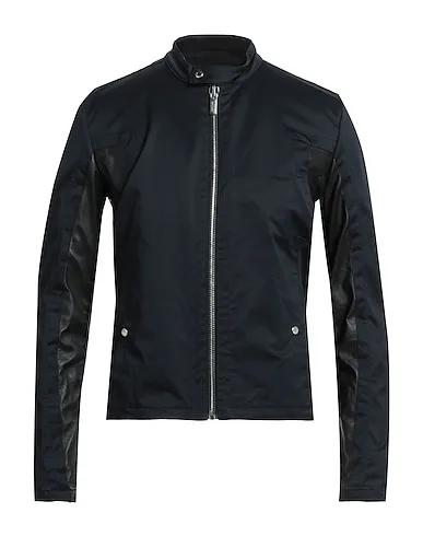 Midnight blue Techno fabric Biker jacket