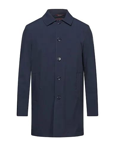 Midnight blue Techno fabric Full-length jacket