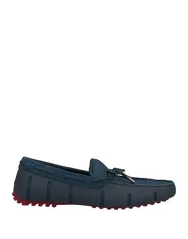 Midnight blue Techno fabric Loafers