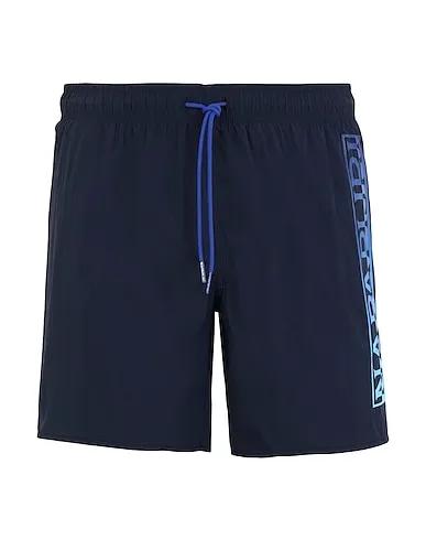 Midnight blue Techno fabric Swim shorts VICTOR
