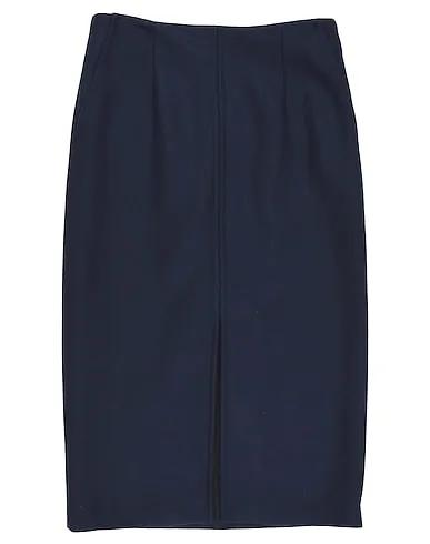 Midnight blue Tweed Midi skirt