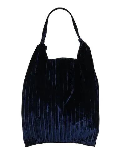 Midnight blue Velvet Shoulder bag