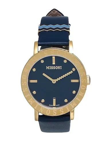 Midnight blue Wrist watch Missoni M2