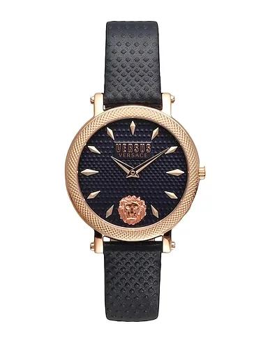 Midnight blue Wrist watch WEHO IP ROSE GOLD BLUE DIAL BLUE STRAP
