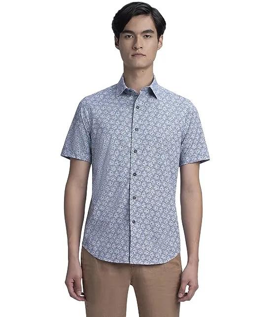 Miles Short Sleeve Shirt in Floral Print Ooohcotton