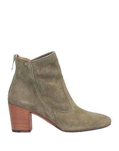 Military green Ankle boot