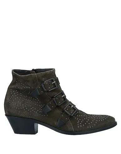 Military green Ankle boot