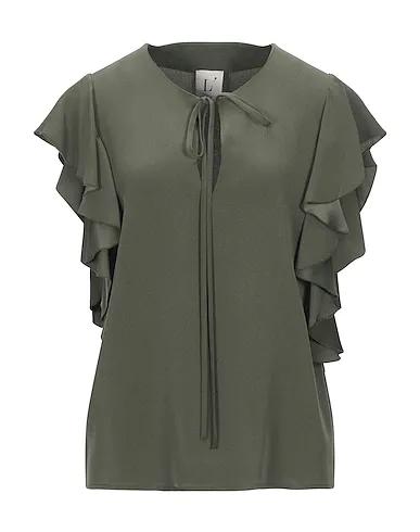 Military green Cady Blouse