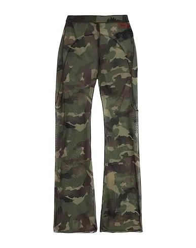 Military green Casual pants