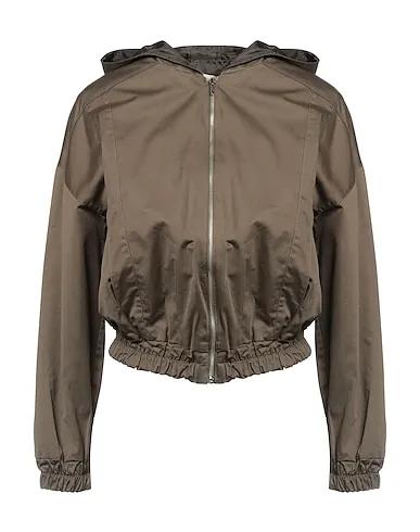 Military green Cotton twill Bomber