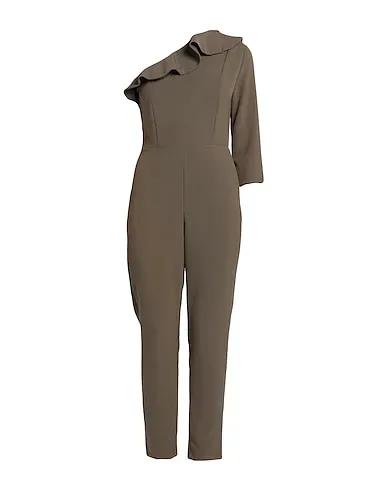 Military green Crêpe Jumpsuit/one piece