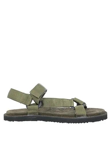 Military green Grosgrain Sandals