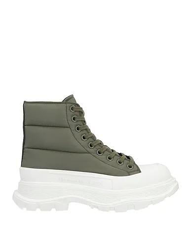 Military green Grosgrain Sneakers