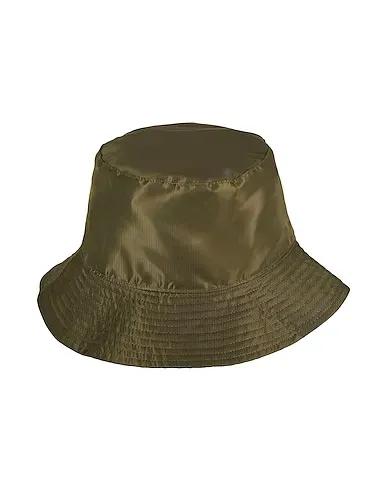 Military green Hat RECYCLED NYLON REVERSIBLE BUCKET HAT
