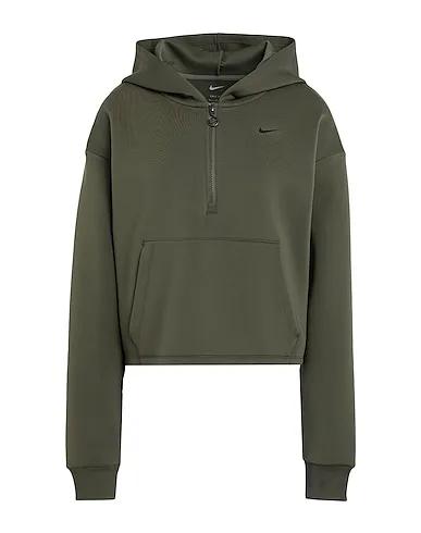 Military green Hooded sweatshirt Nike Dri-FIT Women's Graphic 1/2-Zip Training Hoodie