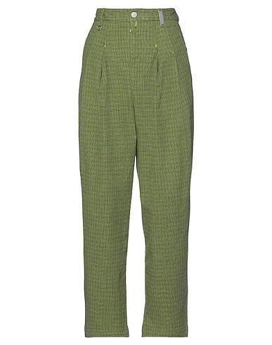 Military green Jacquard Casual pants