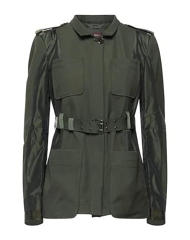 Military green Jersey Jacket