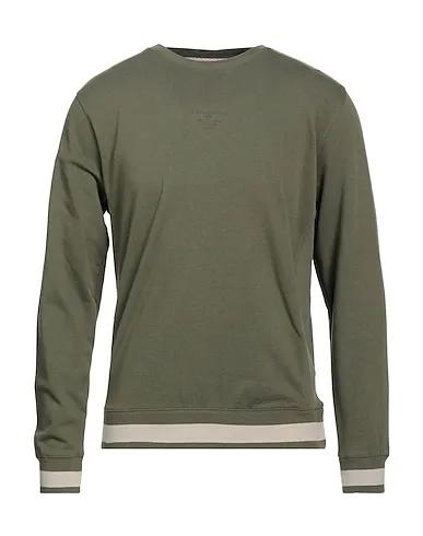 Military green Jersey Sweatshirt