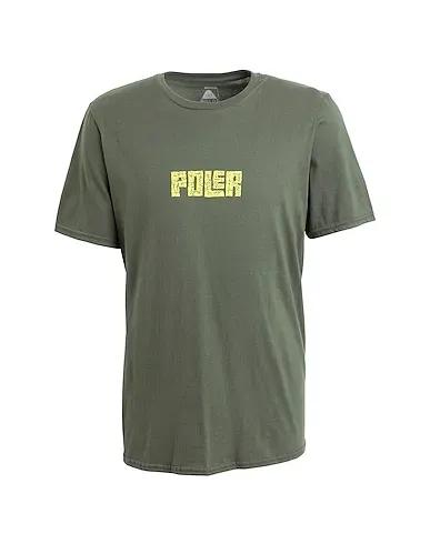 Military green Jersey T-shirt Poler Devils Canyon T-Shirt
