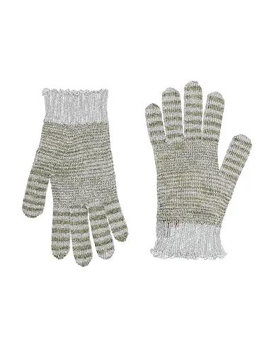 Military green Knitted Gloves