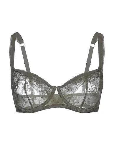 Military green Lace Bra