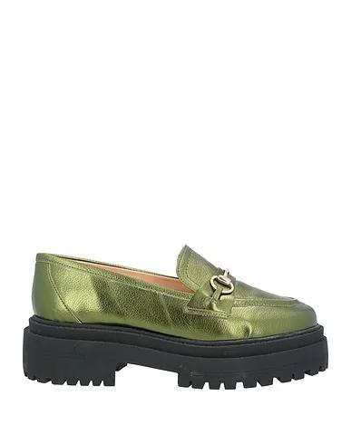 Military green Loafers