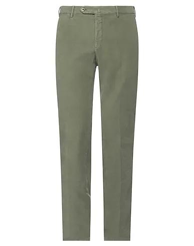 Military green Moleskin Casual pants