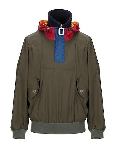 Military green Pile Jacket
