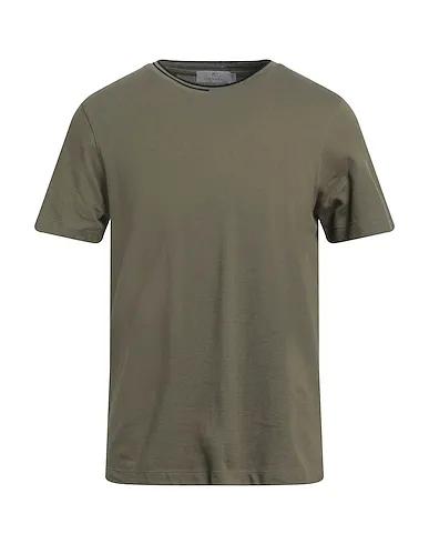 Military green Piqué T-shirt