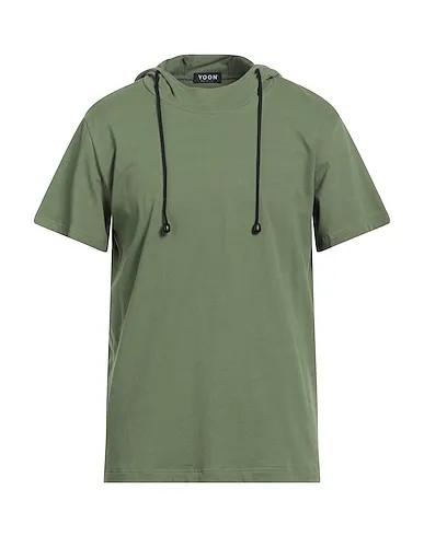 Military green Piqué T-shirt