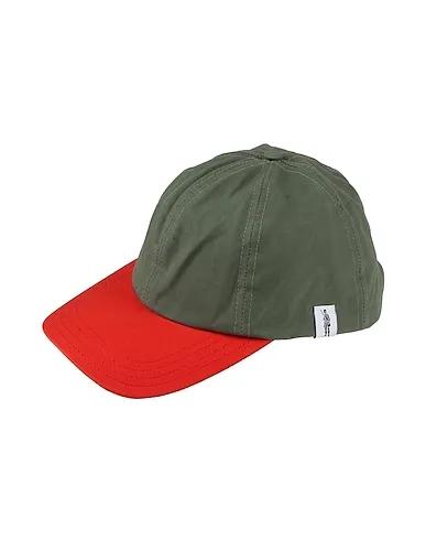 Military green Plain weave Hat