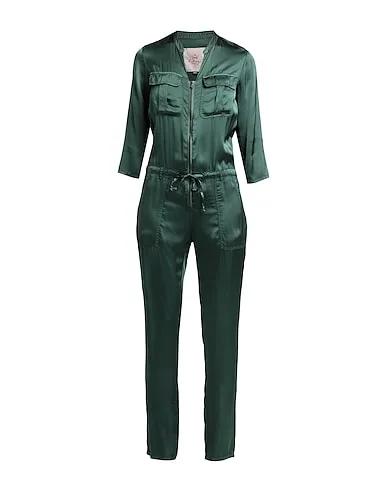 Military green Satin Jumpsuit/one piece