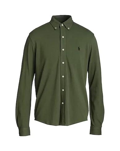 Military green Solid color shirt FEATHERWEIGHT MESH SHIRT

