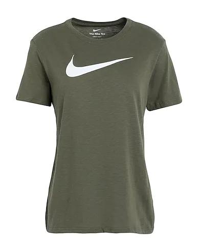 Military green T-shirt Nike Dri-FIT Swoosh Women's T-Shirt