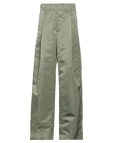 Military green Techno fabric Casual pants