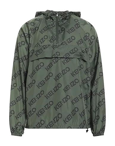 Military green Techno fabric Jacket
