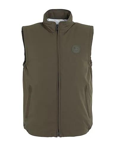 Military green Techno fabric Jacket PACIFIC VEST 
