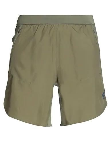 Military green Techno fabric Shorts & Bermuda M D4T SHORT
