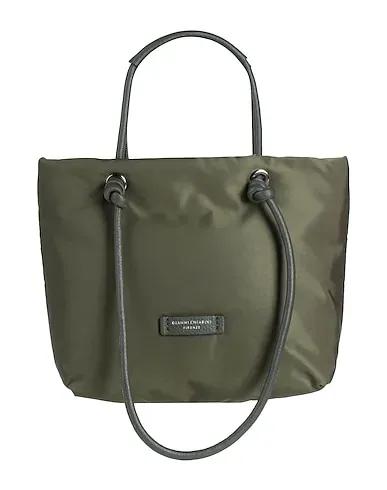 Military green Techno fabric Shoulder bag