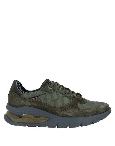 Military green Techno fabric Sneakers