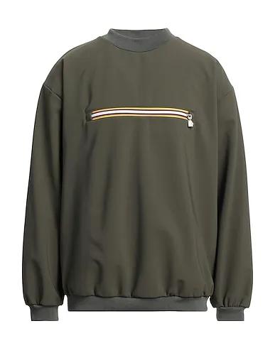 Military green Techno fabric Sweatshirt