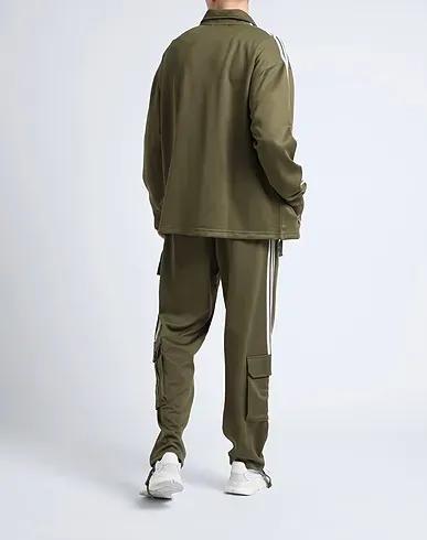 Military green Techno fabric Sweatshirt WORK SHIRT    