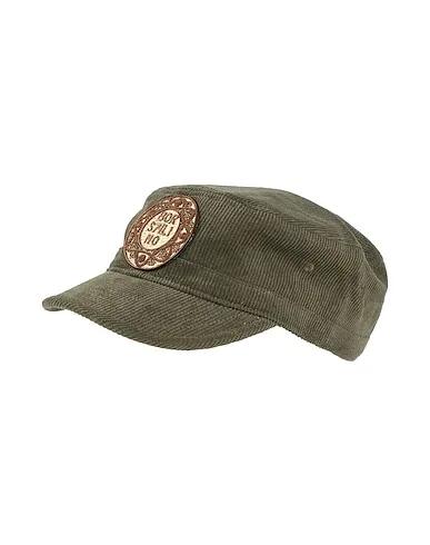 Military green Velvet Hat
