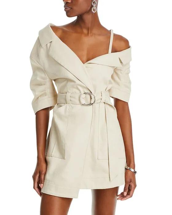 Milly Belted Mini Dress