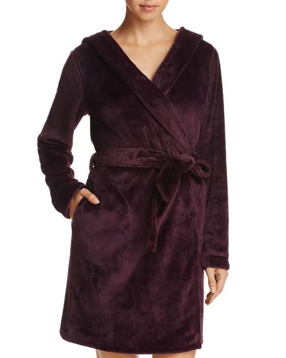 Miranda Double Face Fleece Hooded Robe